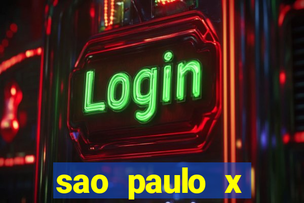 sao paulo x palmeiras palpites